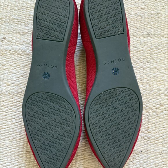 Rothy's The Point in Chili Red (Size 8) - Picture 7 of 8